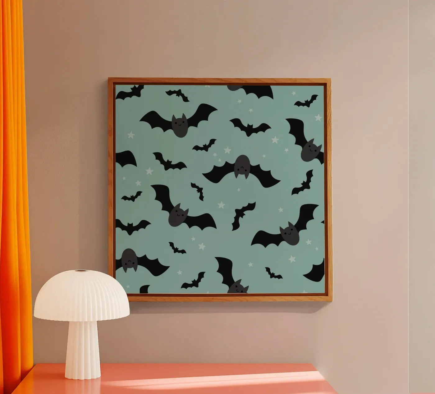 Bats acrylic glass by LisaArtes