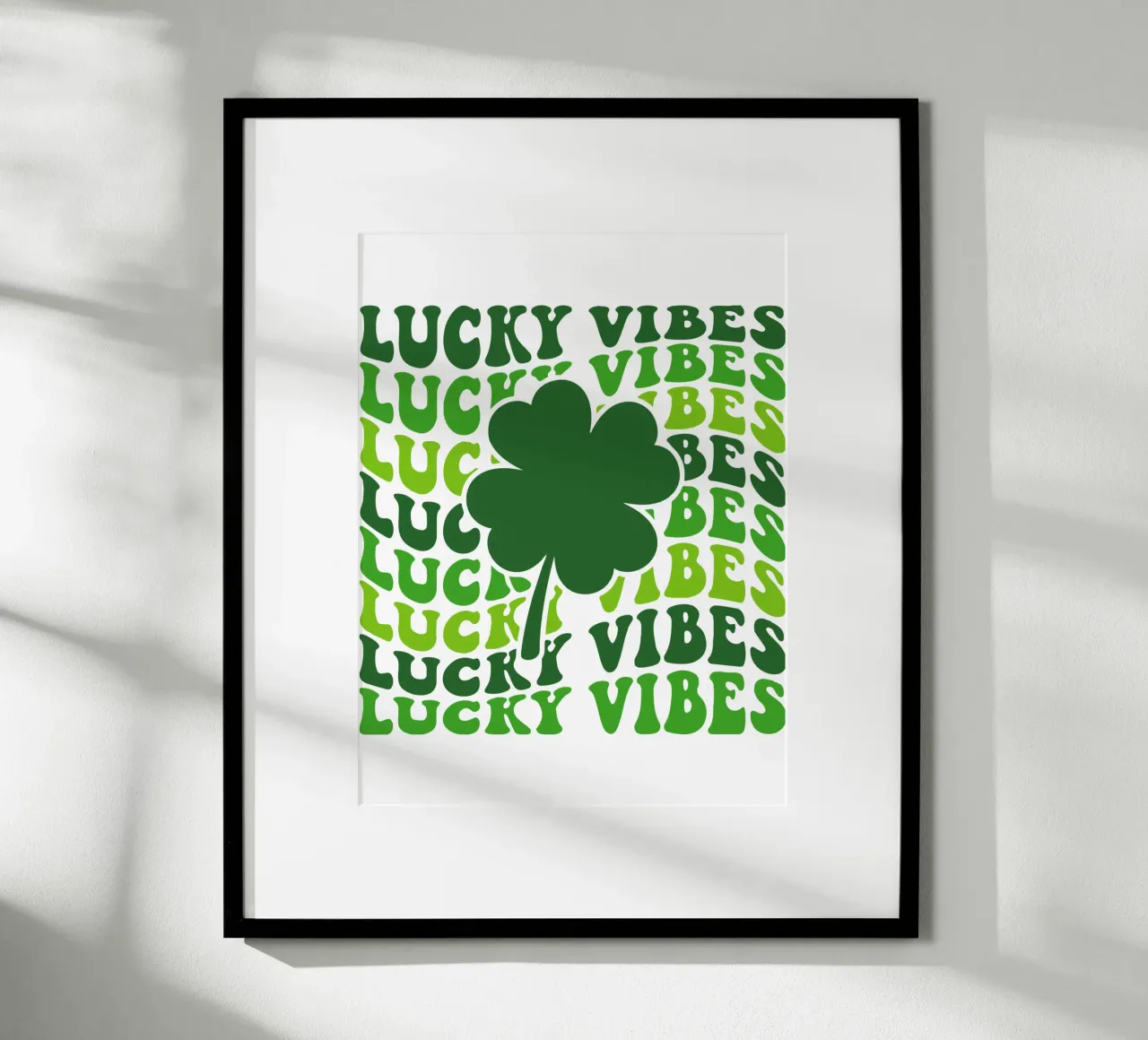 st patrick lucky vibes funny art design hahnemühle de onefeelshop