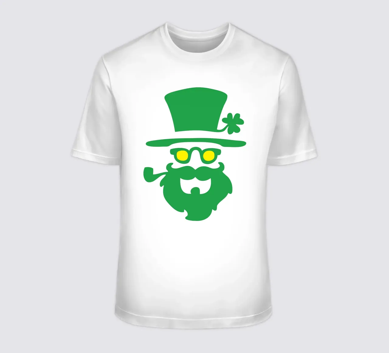 baffi di san patrizio design iconico t-shirt da onefeelshop