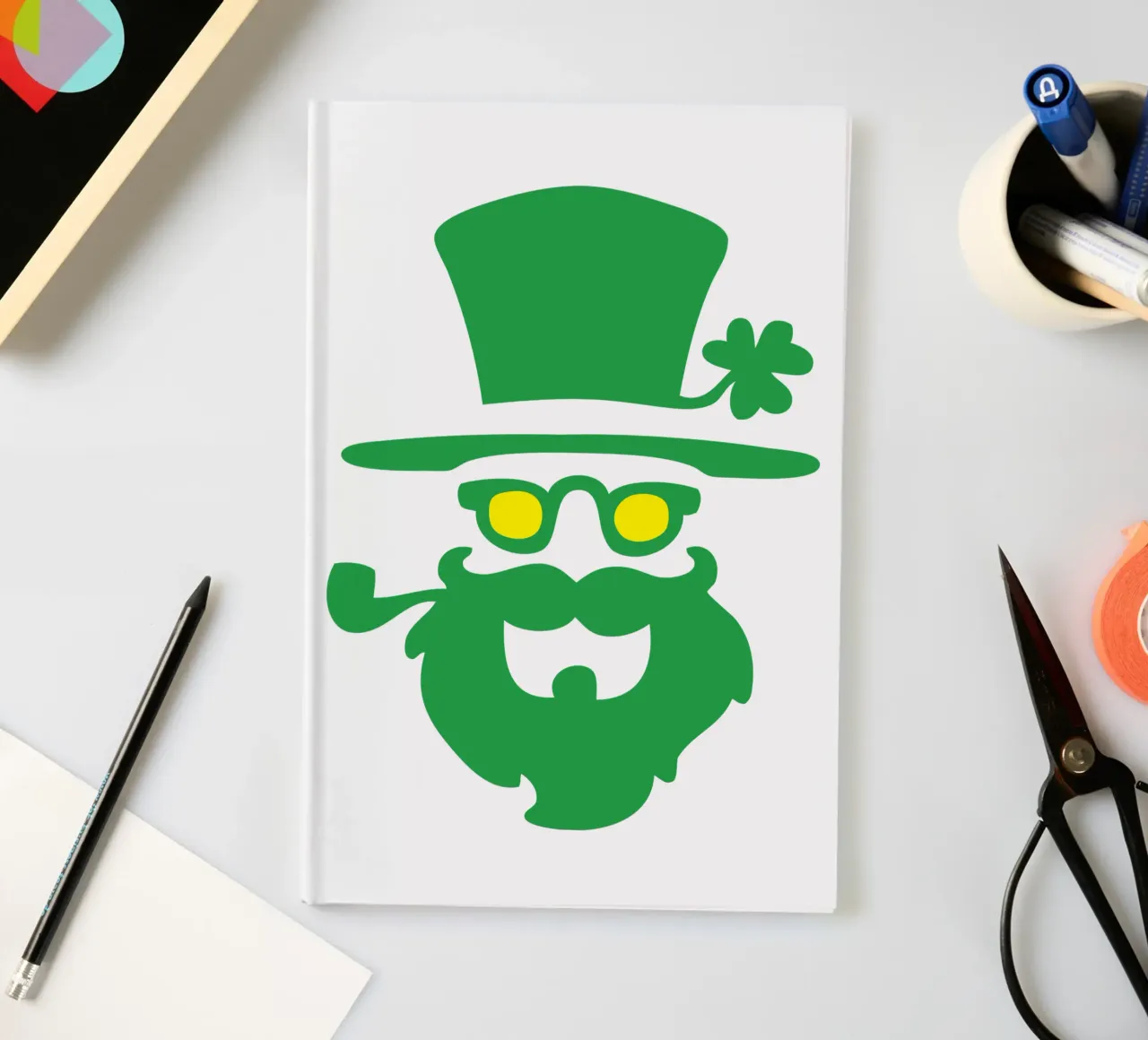 baffi di san patrizio design iconico diario da onefeelshop
