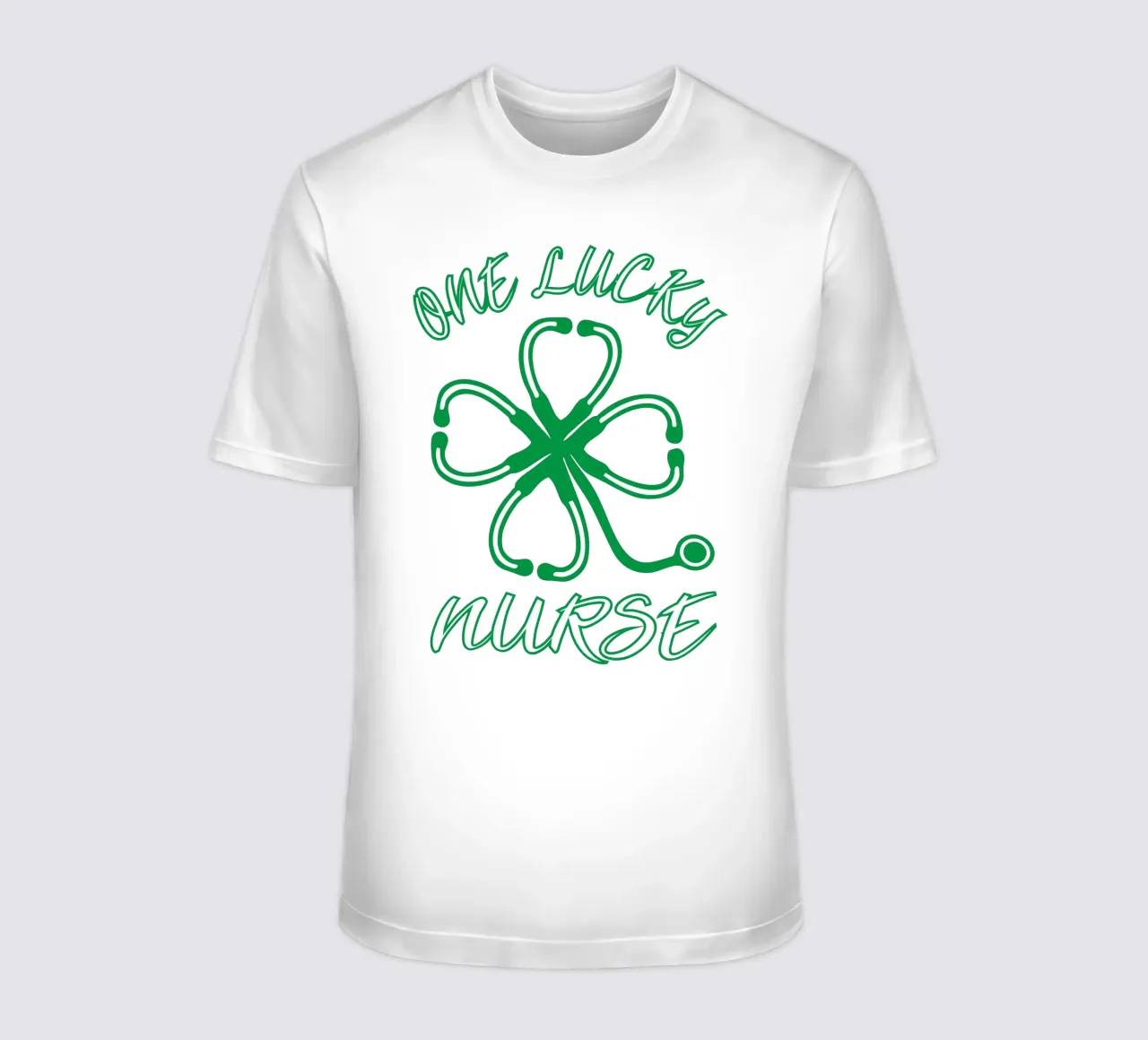 Nurse St Patrick art design t-shirt by onefeelshop