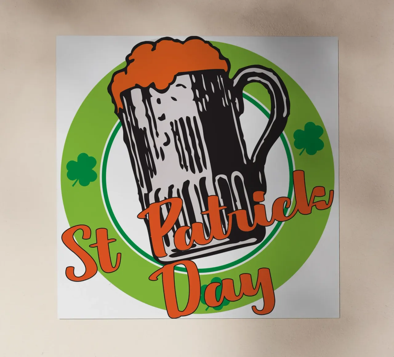 St patrick Day backlit film by onefeelshop