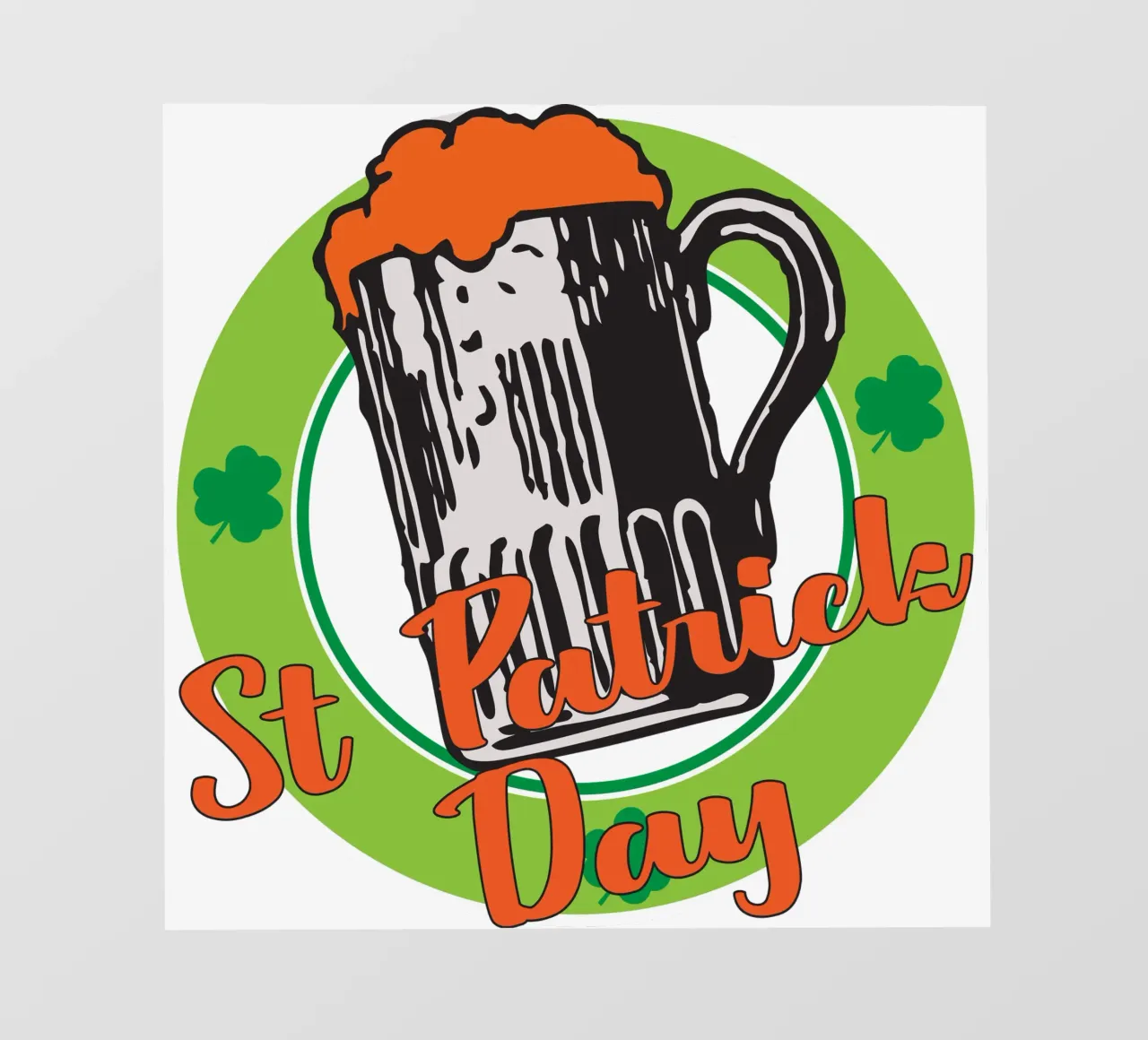St patrick Day backlit film by onefeelshop