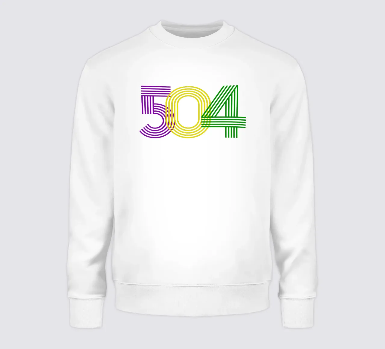 504 mardigrammi dal design iconico felpa da onefeelshop