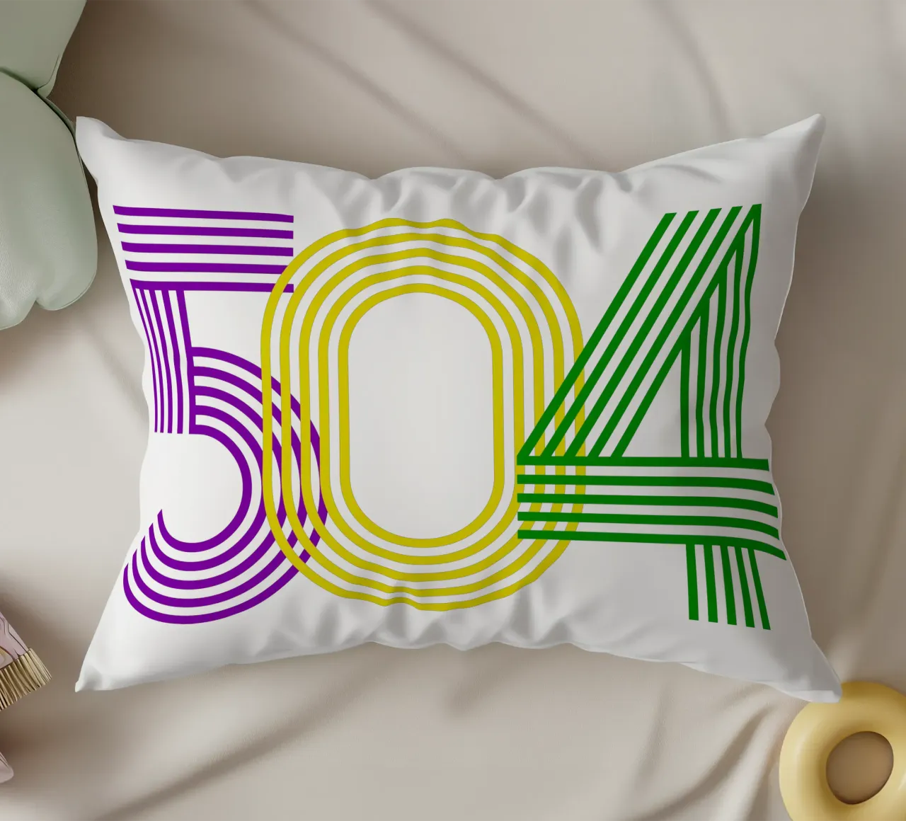504 mardigrammi dal design iconico cuscino da onefeelshop