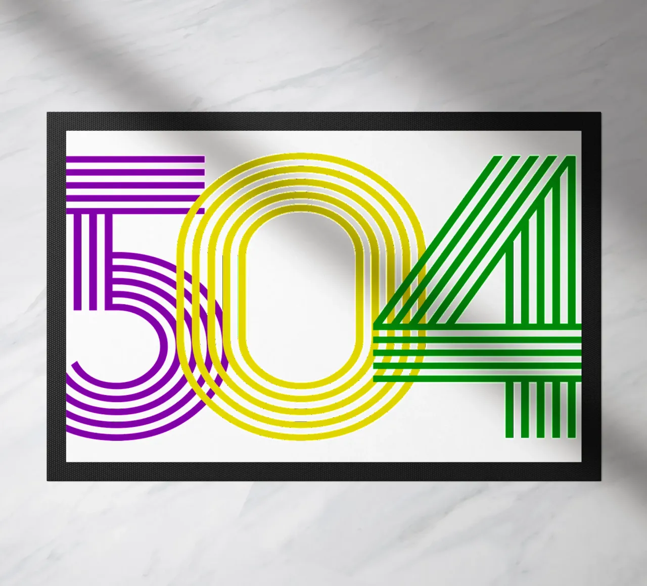504 mardigrammi dal design iconico zerbino da onefeelshop