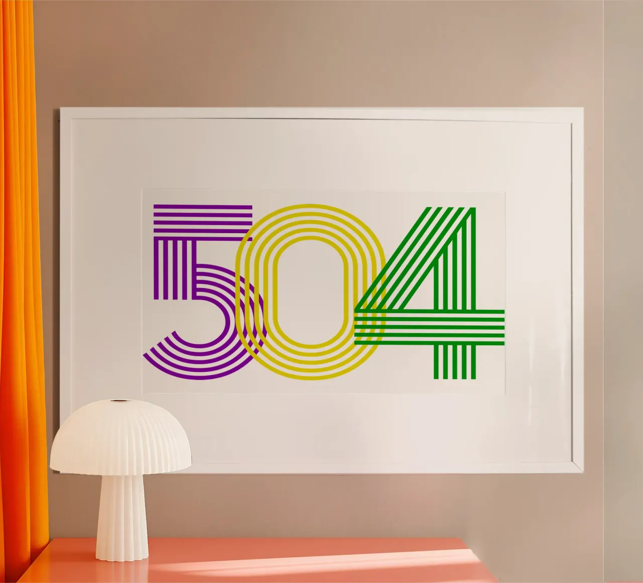504 mardigrammi dal design iconico poster da onefeelshop