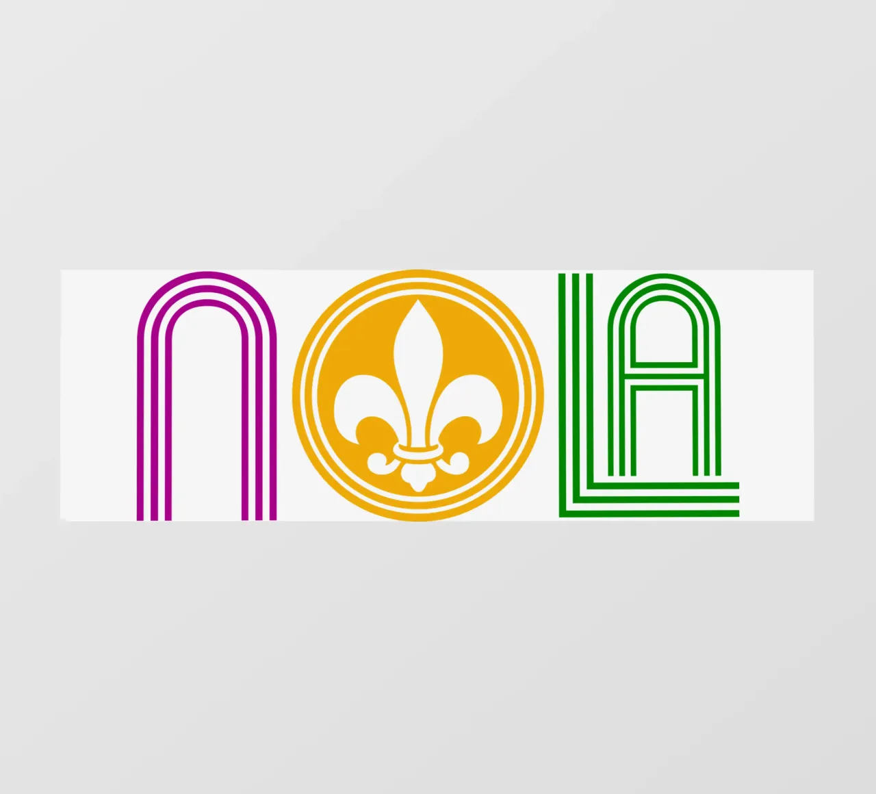 nola mardigras telo in pvc da onefeelshop