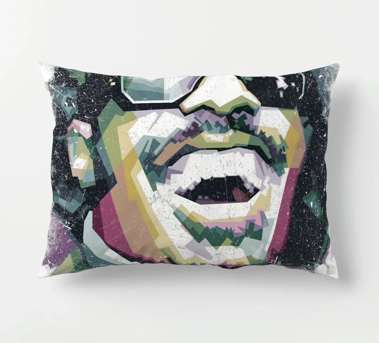 Stevie Wonder WPAP fanart cuscino da Alkahfsmart