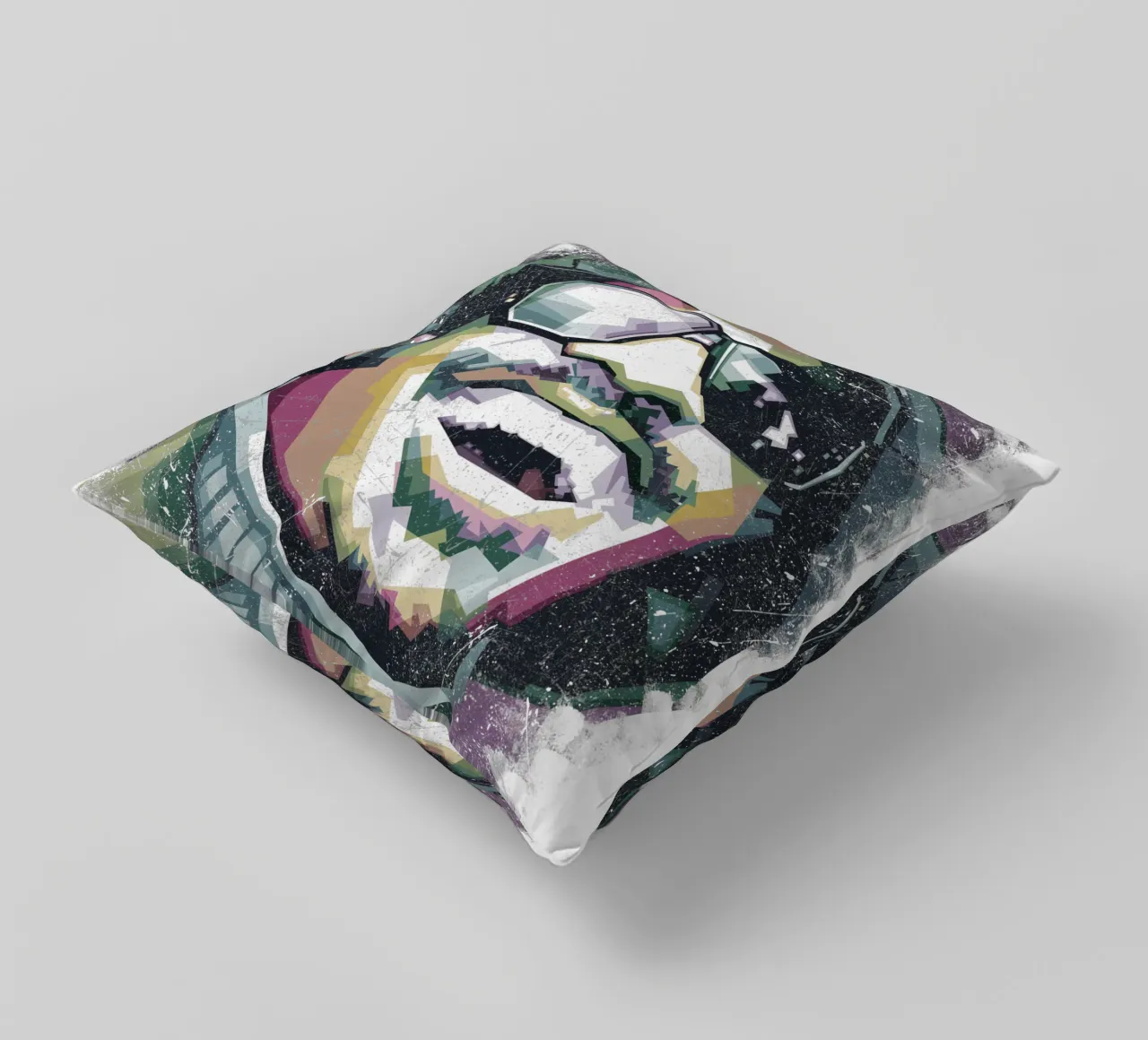 Stevie Wonder WPAP fanart cuscino da Alkahfsmart