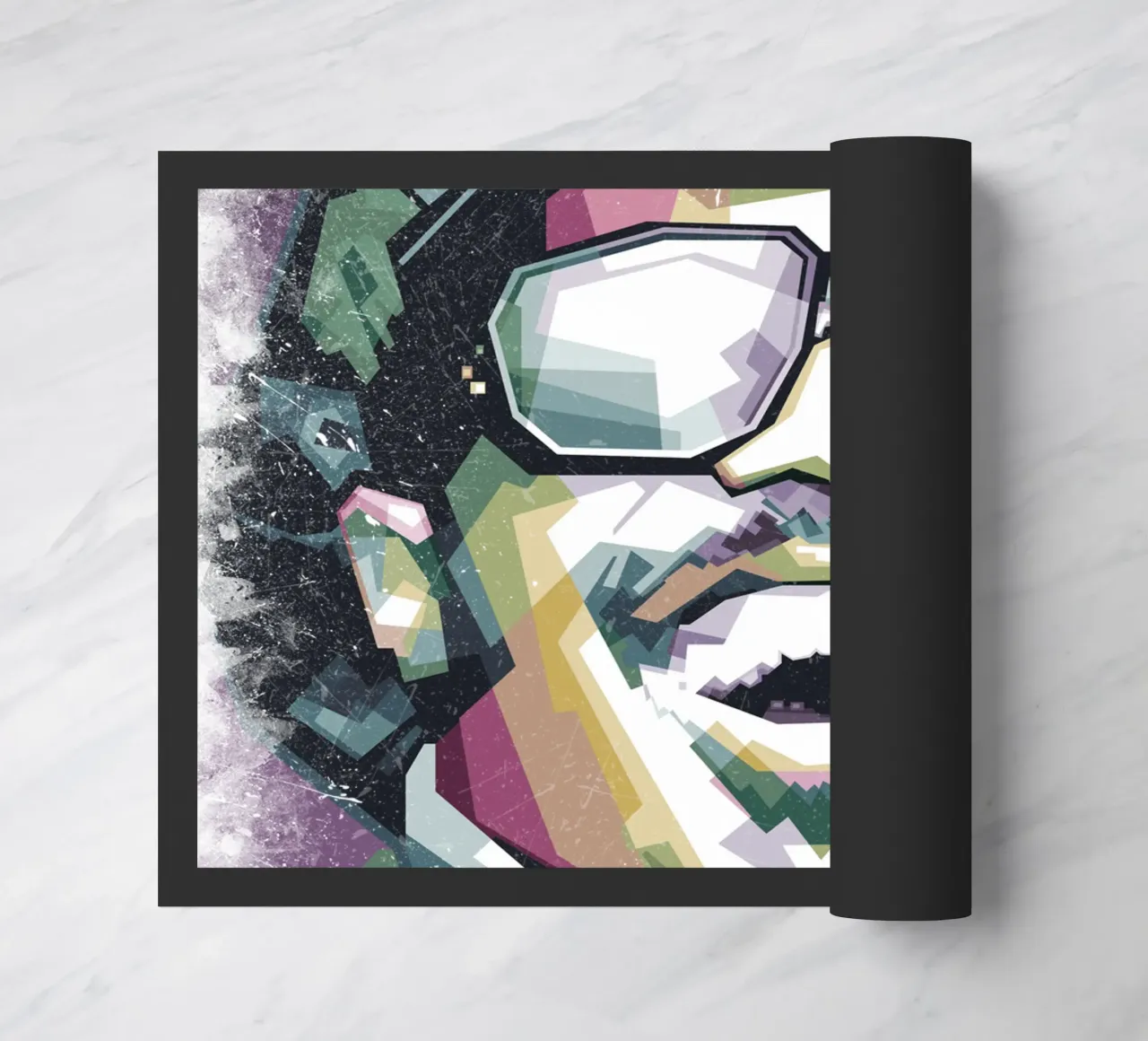 Stevie Wonder WPAP fanart zerbino da Alkahfsmart