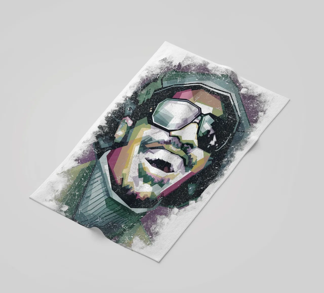 Stevie Wonder WPAP fanart telo mare da Alkahfsmart
