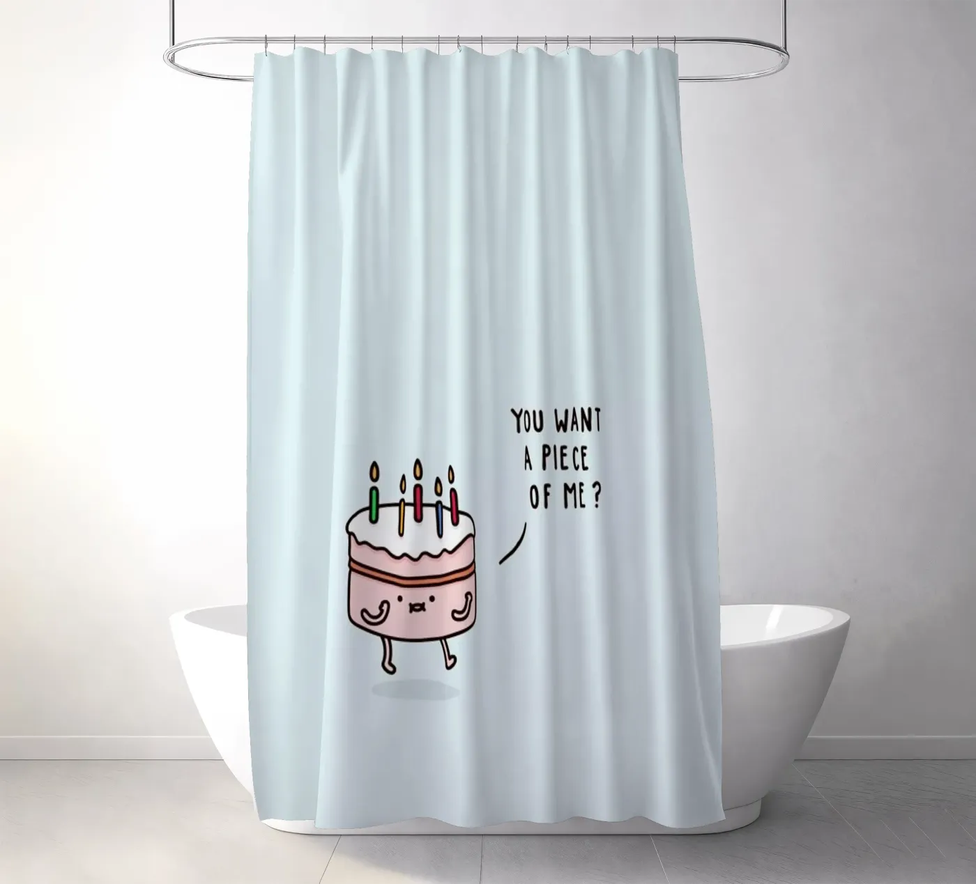 Cake Duschvorhang von Jaco Haasbroek