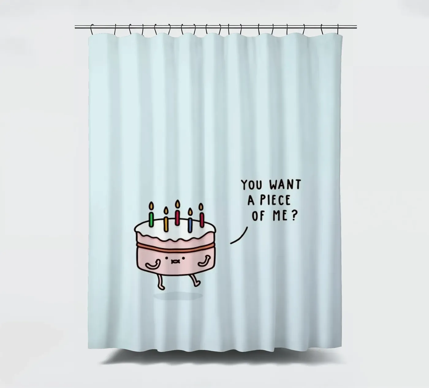 Cake Duschvorhang von Jaco Haasbroek