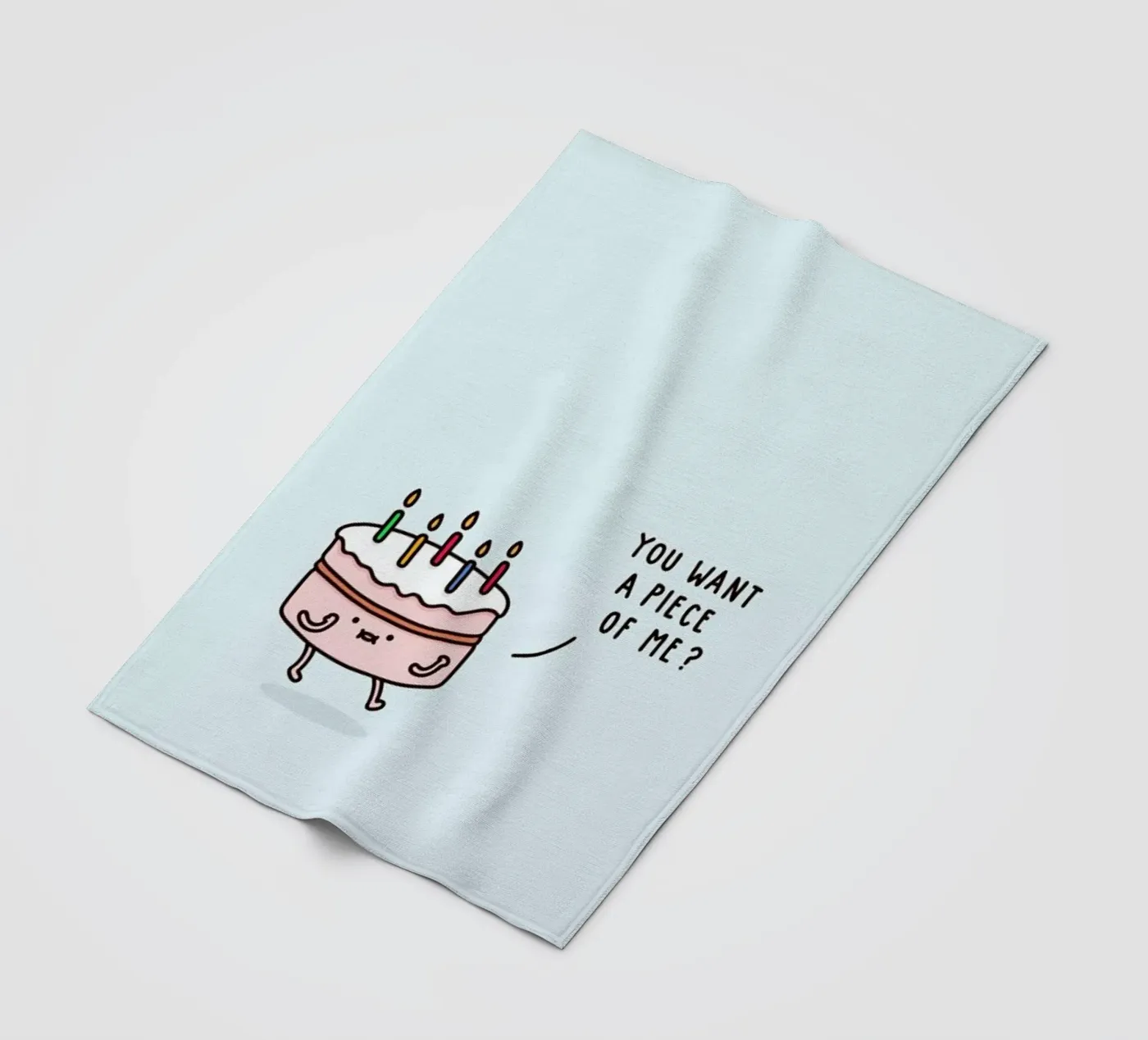 Cake fleece blanket by Jaco Haasbroek