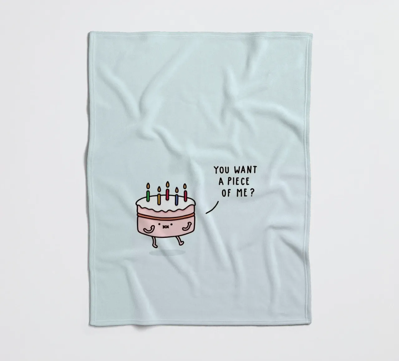 Cake Fleecedecke von Jaco Haasbroek