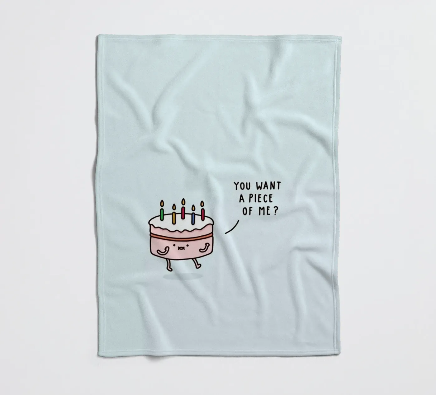 Cake fleece blanket by Jaco Haasbroek