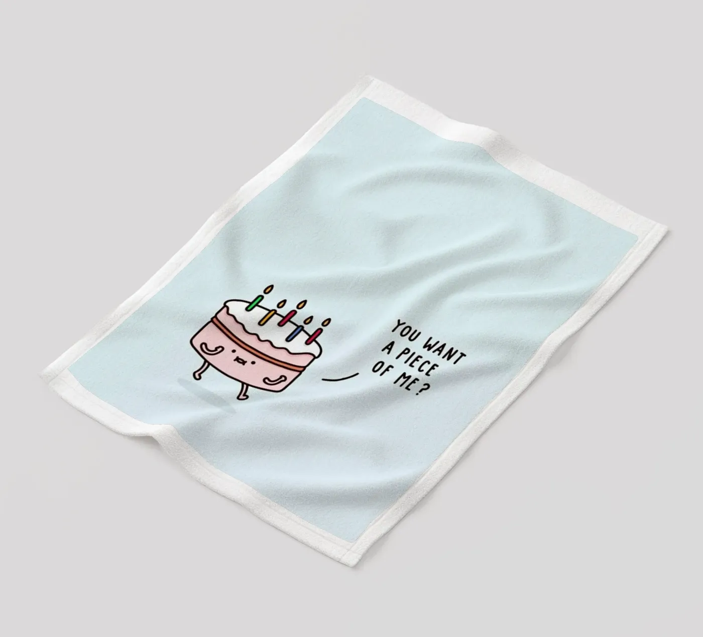 Cake fleece blanket by Jaco Haasbroek