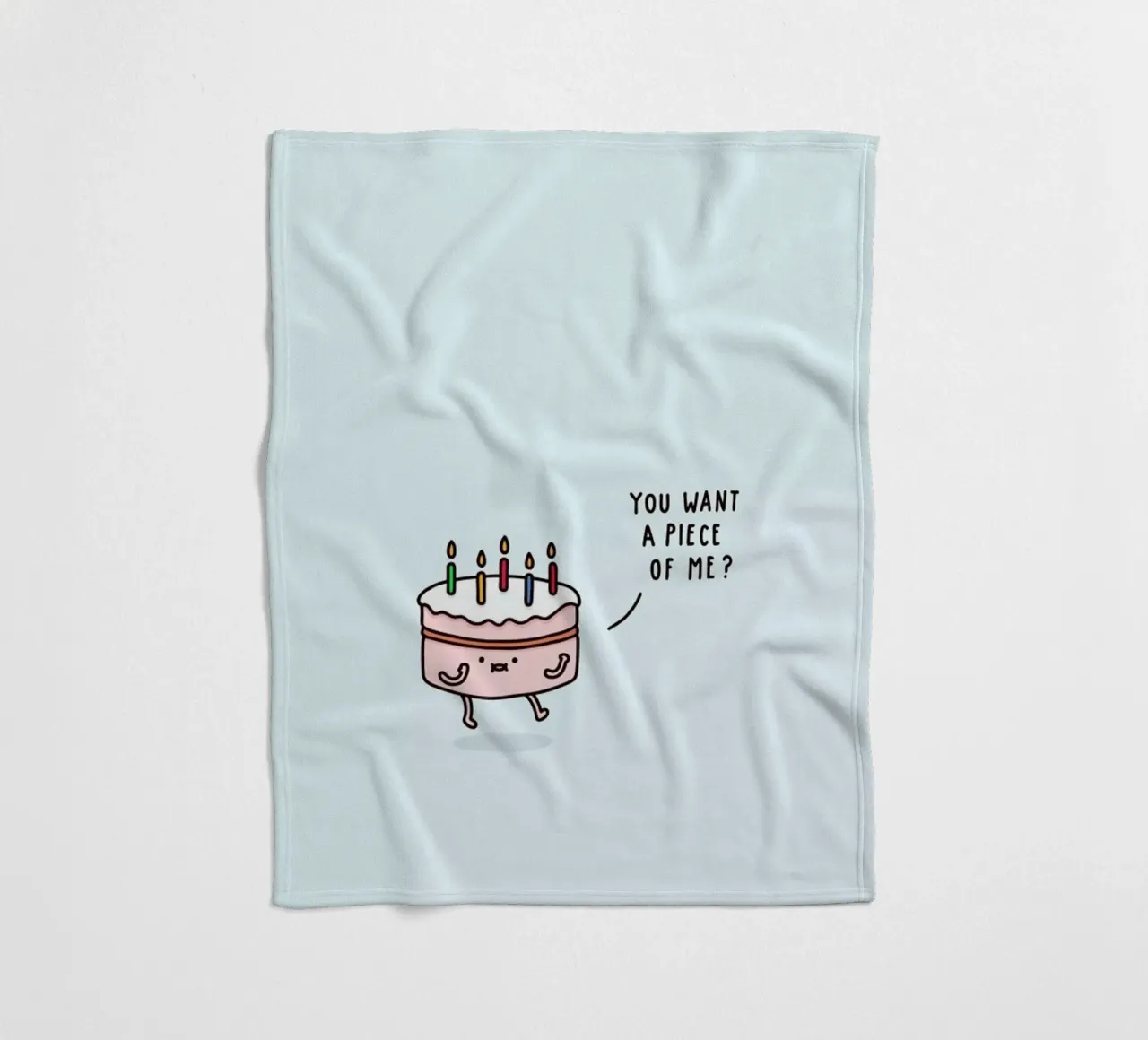 Cake Fleecedecke von Jaco Haasbroek