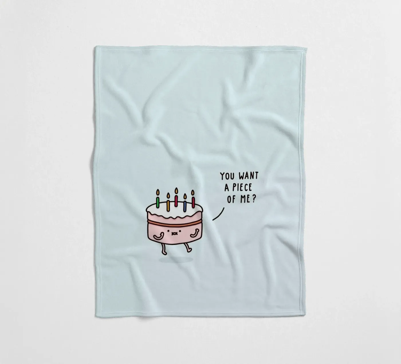 Cake fleece blanket by Jaco Haasbroek