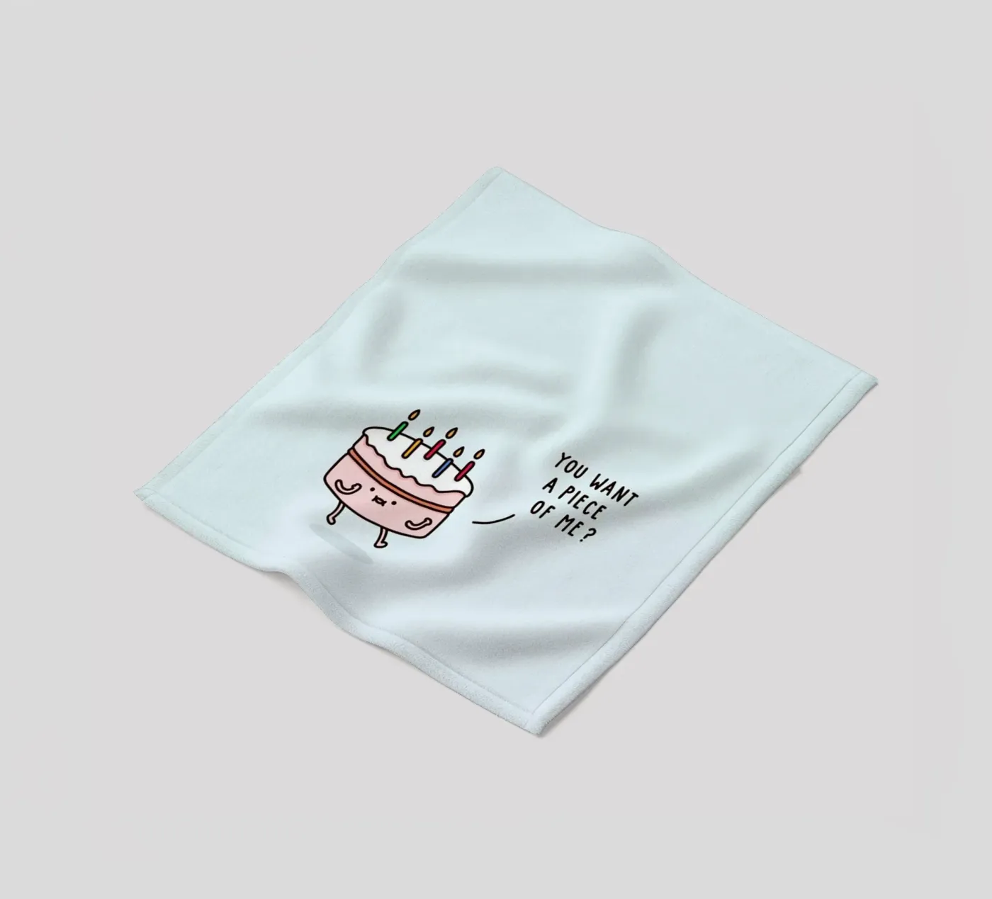 Cake fleece blanket by Jaco Haasbroek