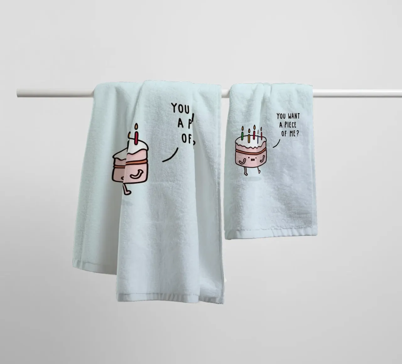 Cake badhanddoek van Jaco Haasbroek