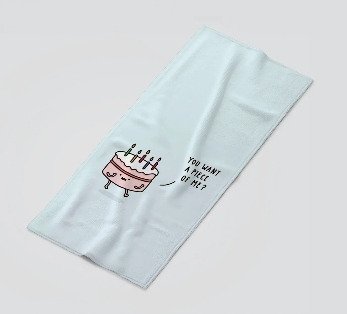 Cake strandhanddoek van Jaco Haasbroek