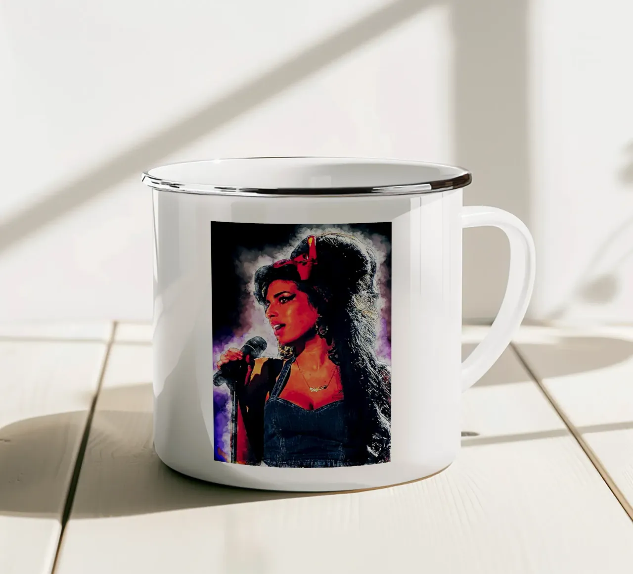 Amy Perform Night tazza in smalto da neonartroom