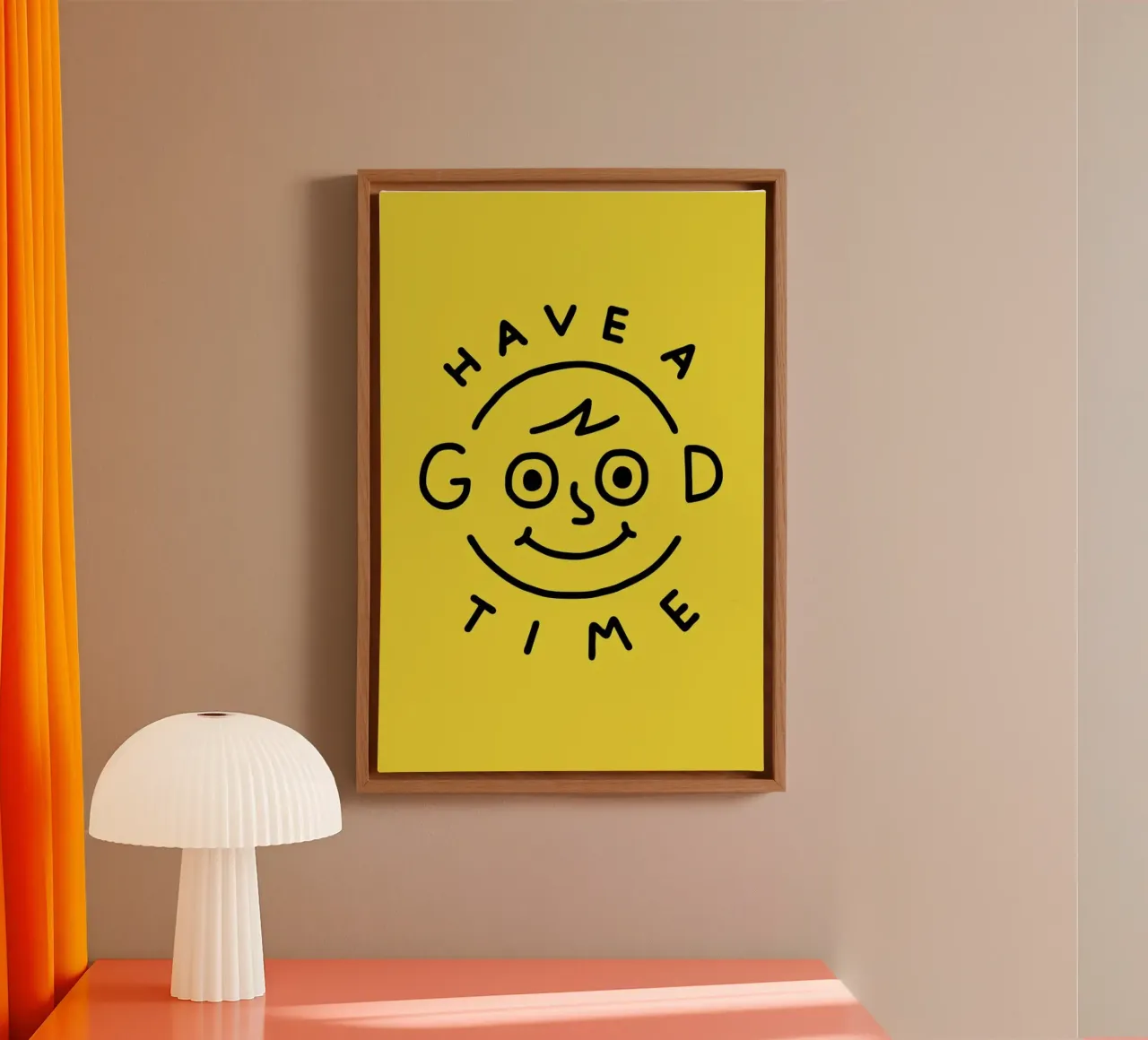 Good Times tela con Cornice a cassetta da Jaco Haasbroek