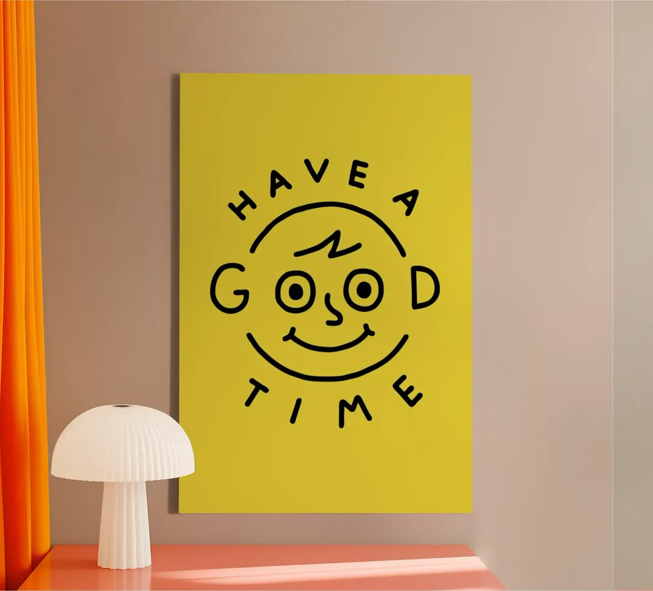 Good Times tela con Cornice a cassetta da Jaco Haasbroek