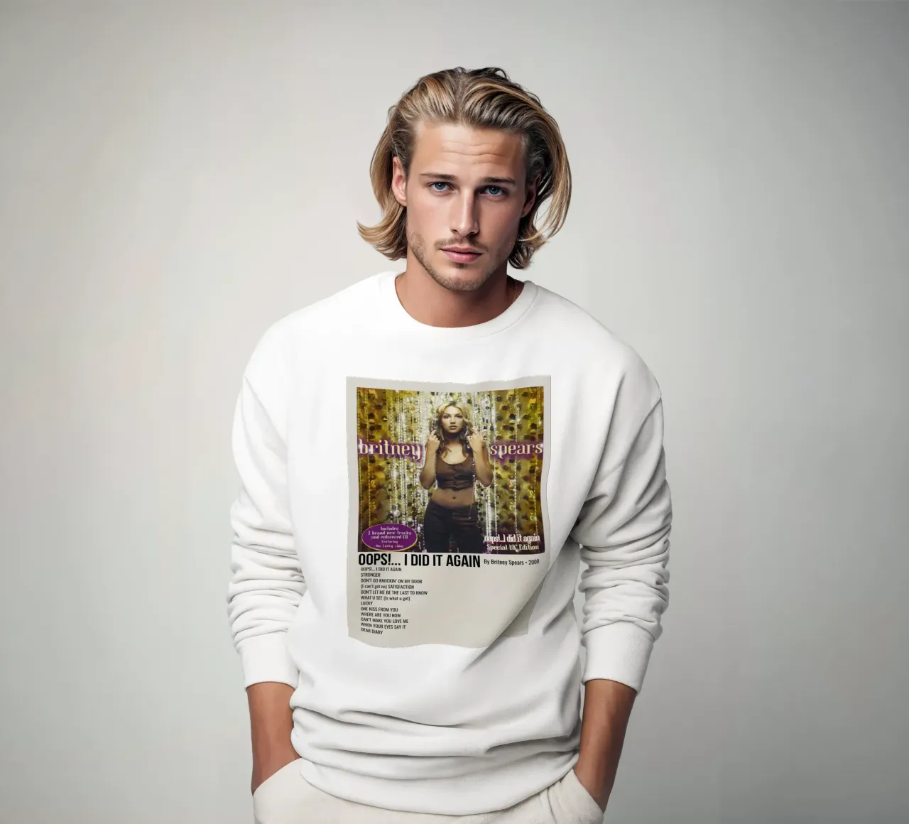 OOPS!... I DID IT AGAIN By Britney Spears - 2000 Sweatshirt von SoundStudio