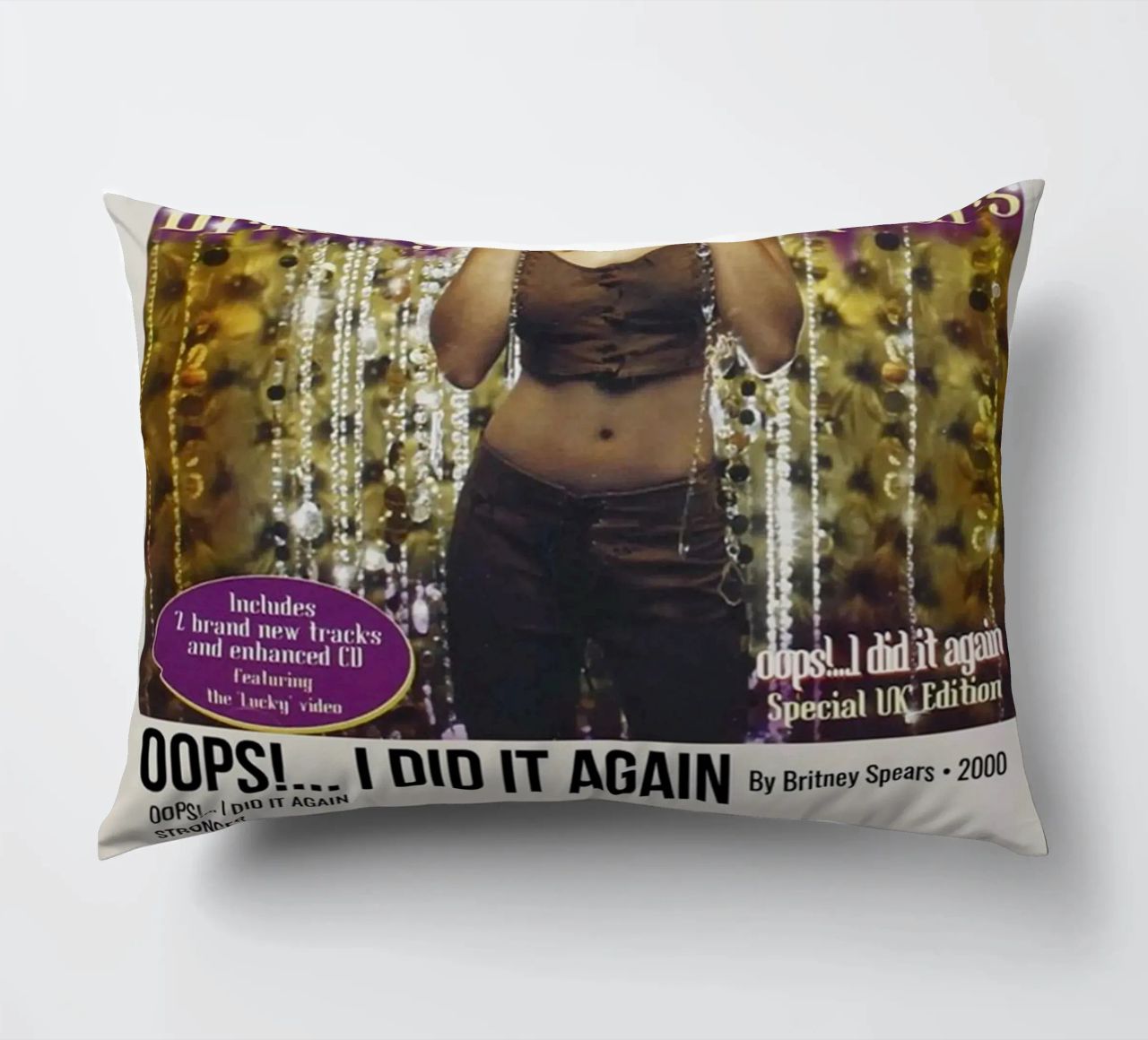 OOPS!... I DID IT AGAIN By Britney Spears - 2000 cuscino da SoundStudio