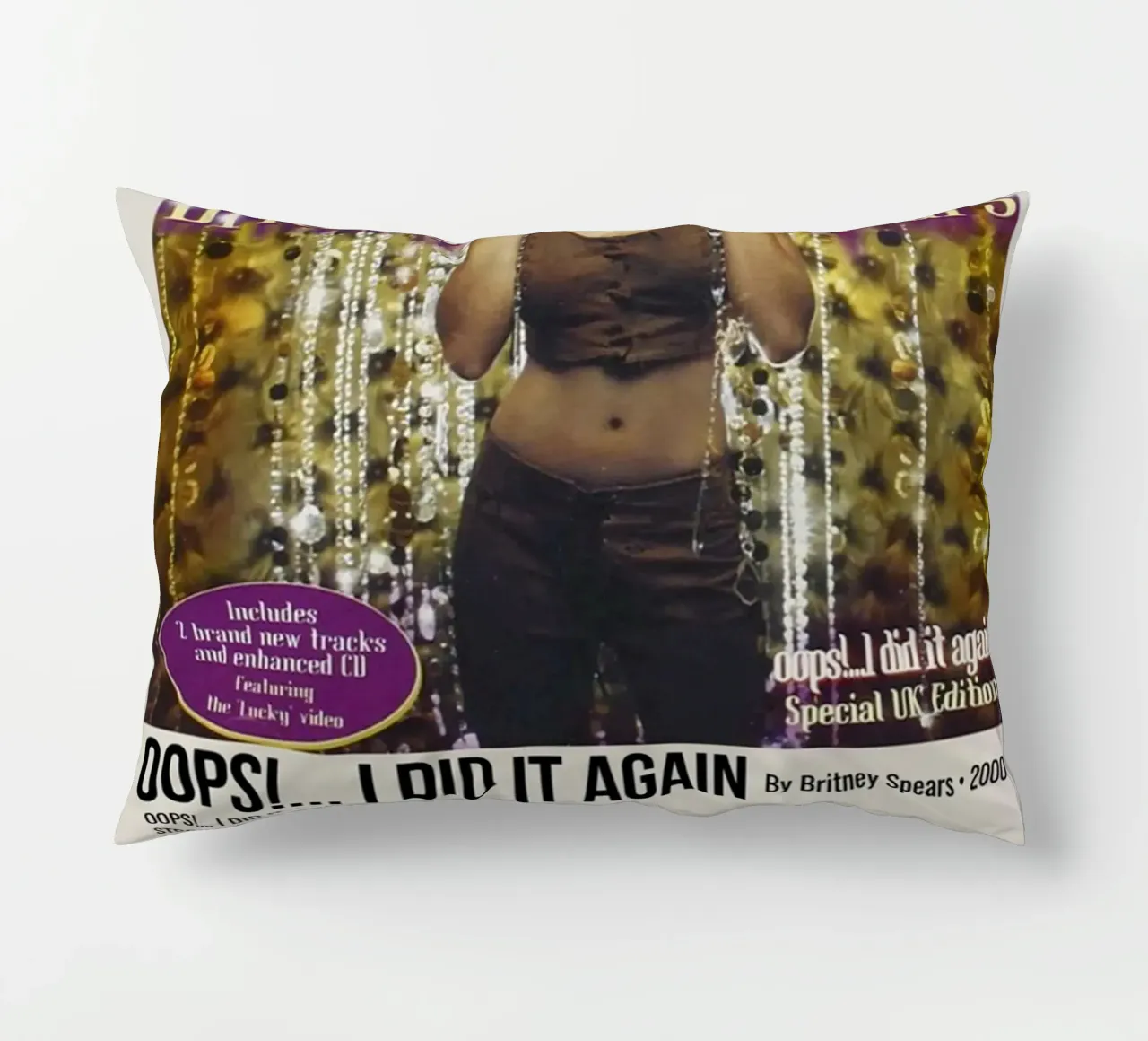OOPS!... I DID IT AGAIN By Britney Spears - 2000 cojín de SoundStudio