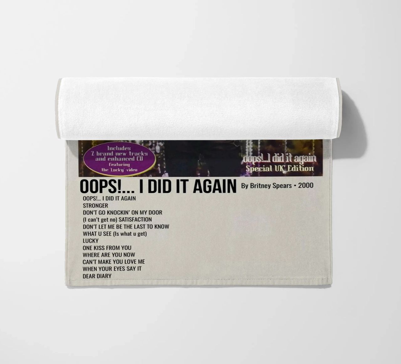 OOPS!... I DID IT AGAIN By Britney Spears - 2000 telo mare da SoundStudio