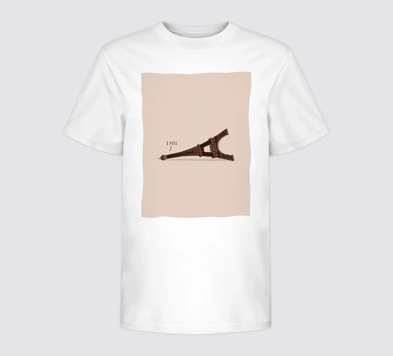 I Fell kids t-shirt by Jaco Haasbroek