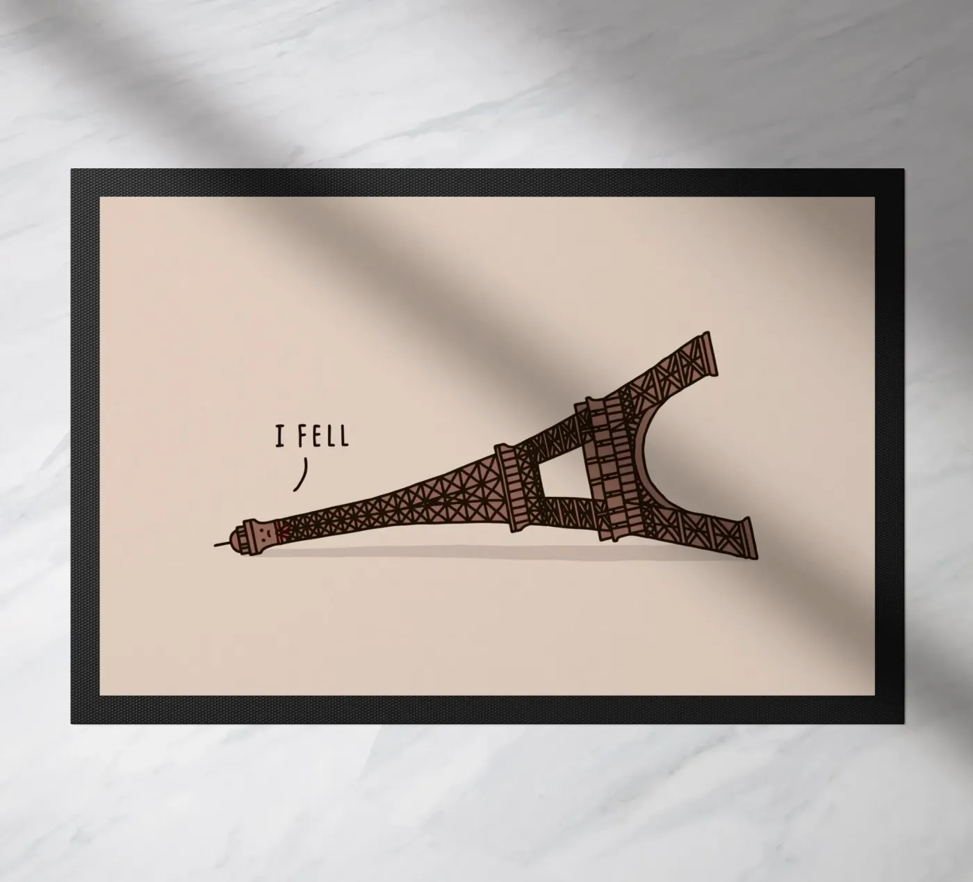 I Fell doormat by Jaco Haasbroek