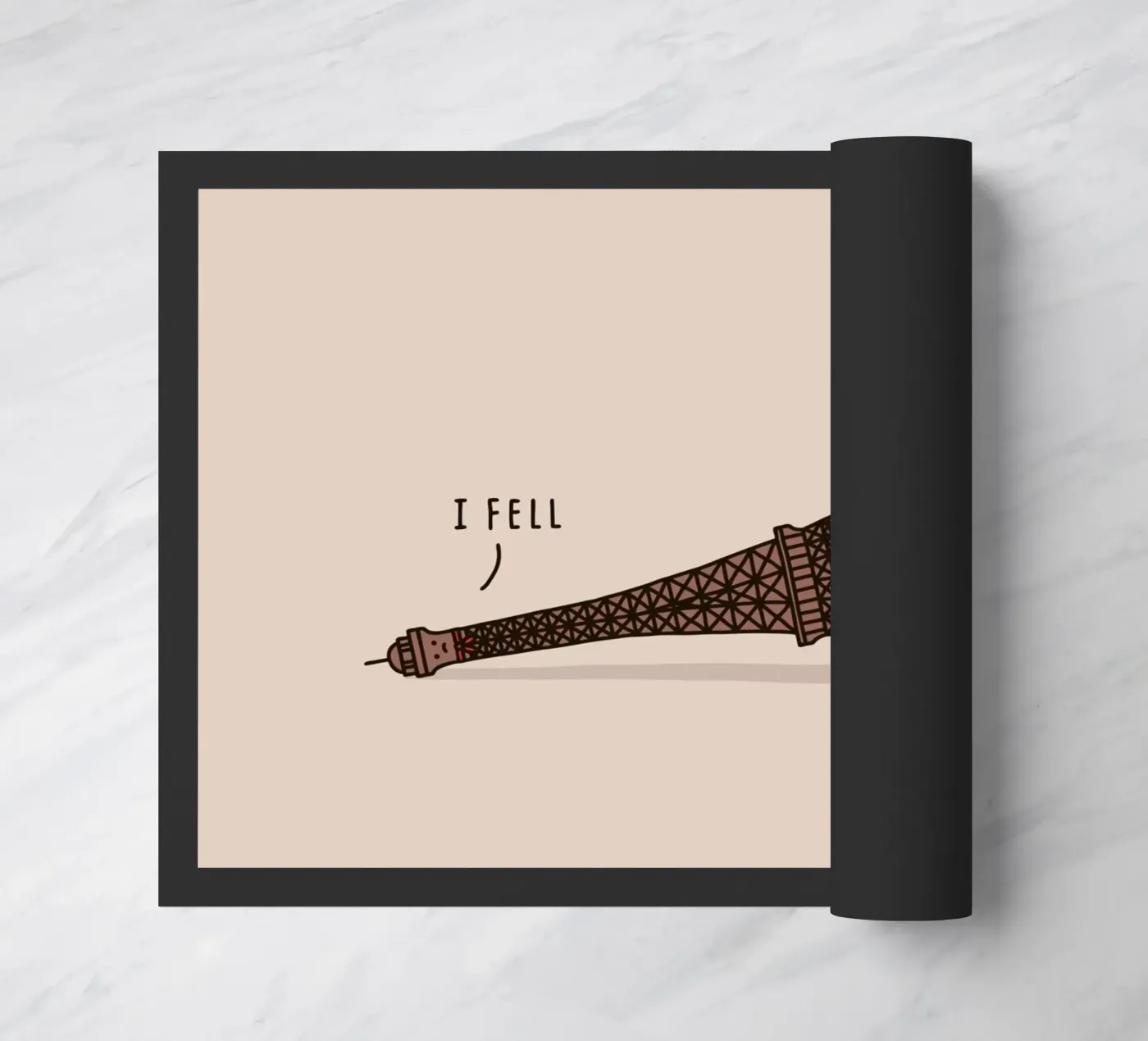 I Fell doormat by Jaco Haasbroek