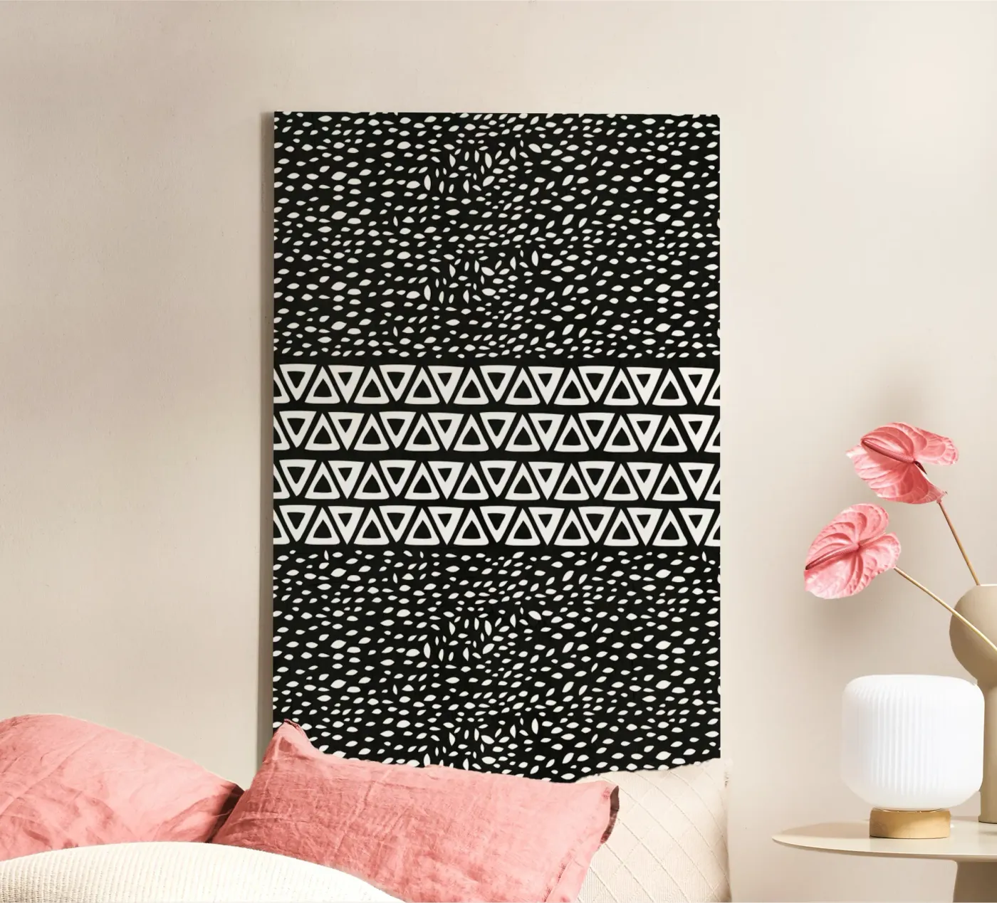 Wind Night Path canvas by Pom Graphic Design