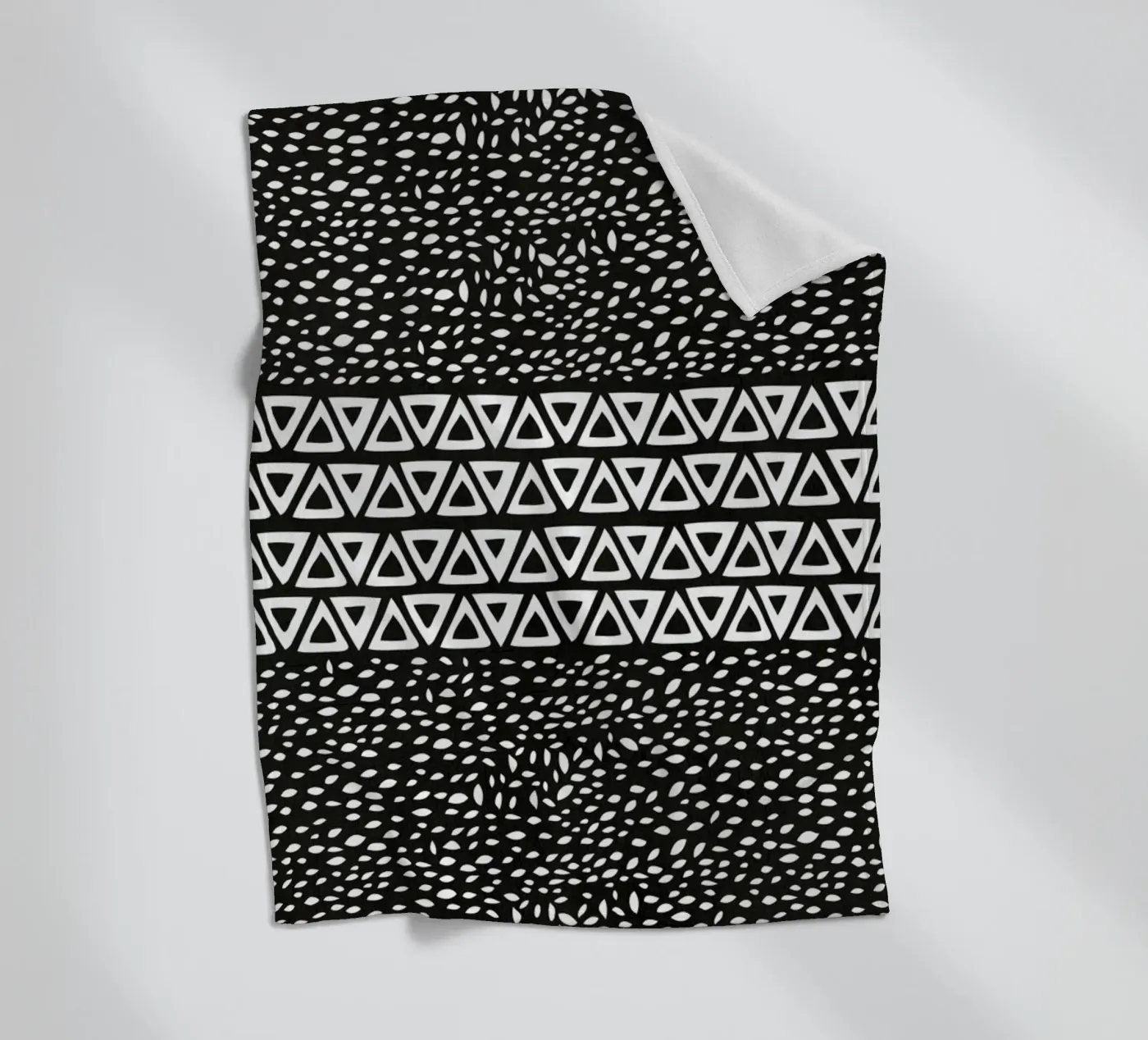 Wind Night Path fleecedeken van Pom Graphic Design