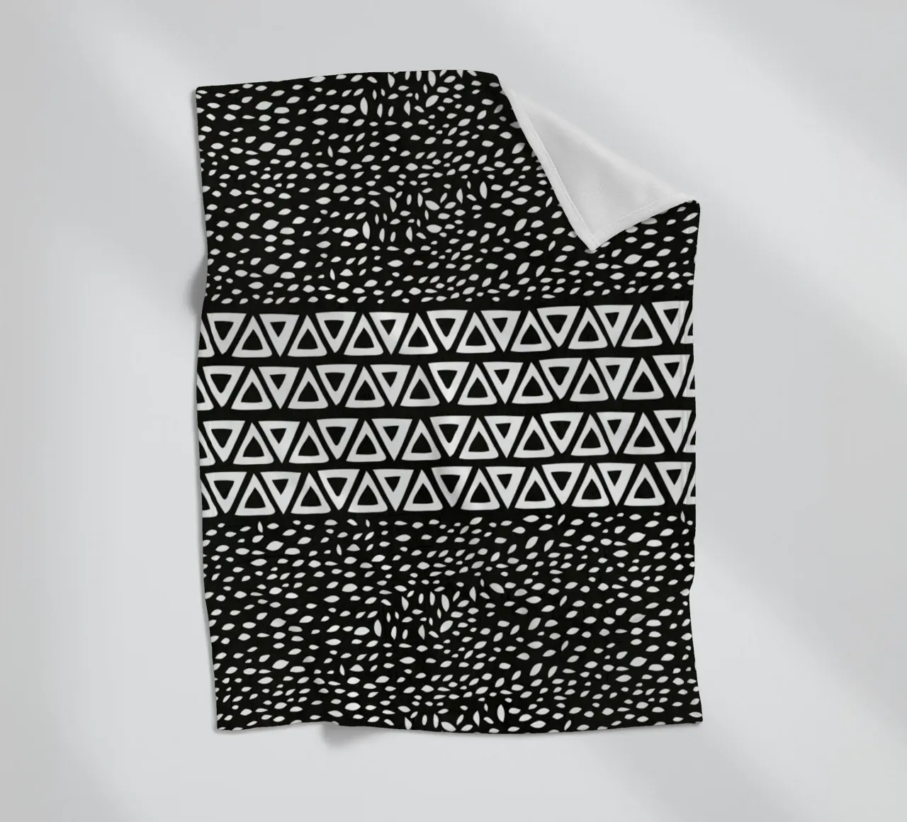 Wind Night Path fleecedeken van Pom Graphic Design