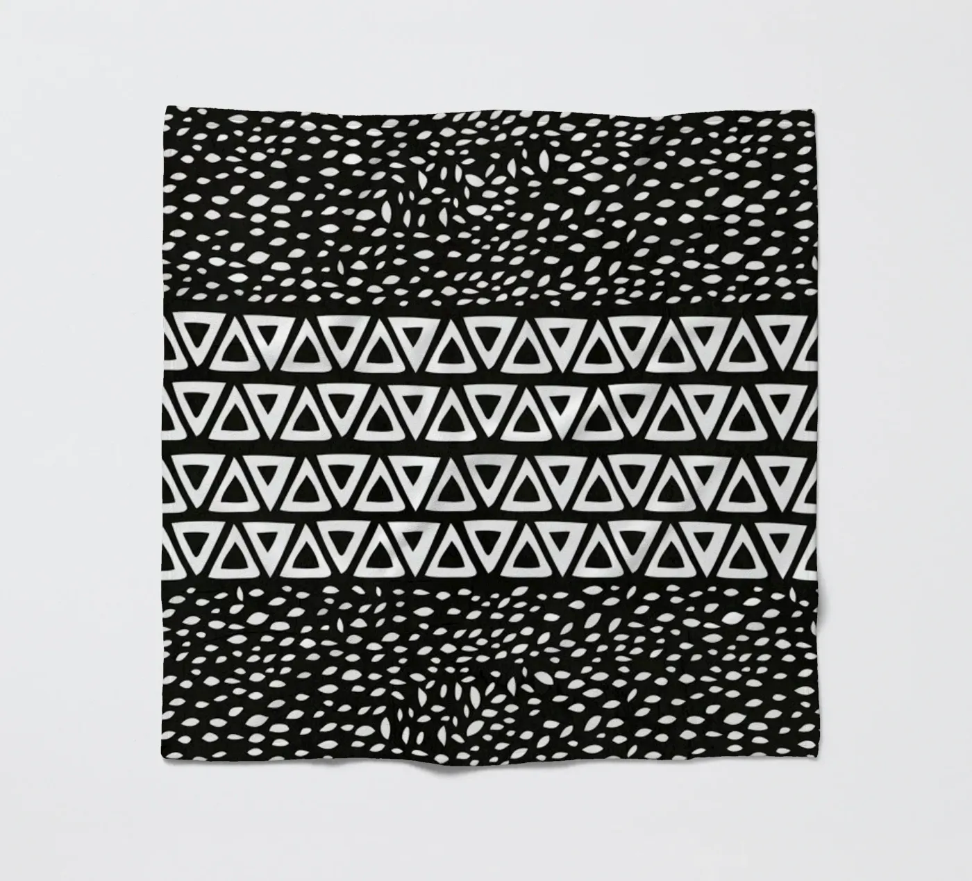 Wind Night Path fleece blanket by Pom Graphic Design