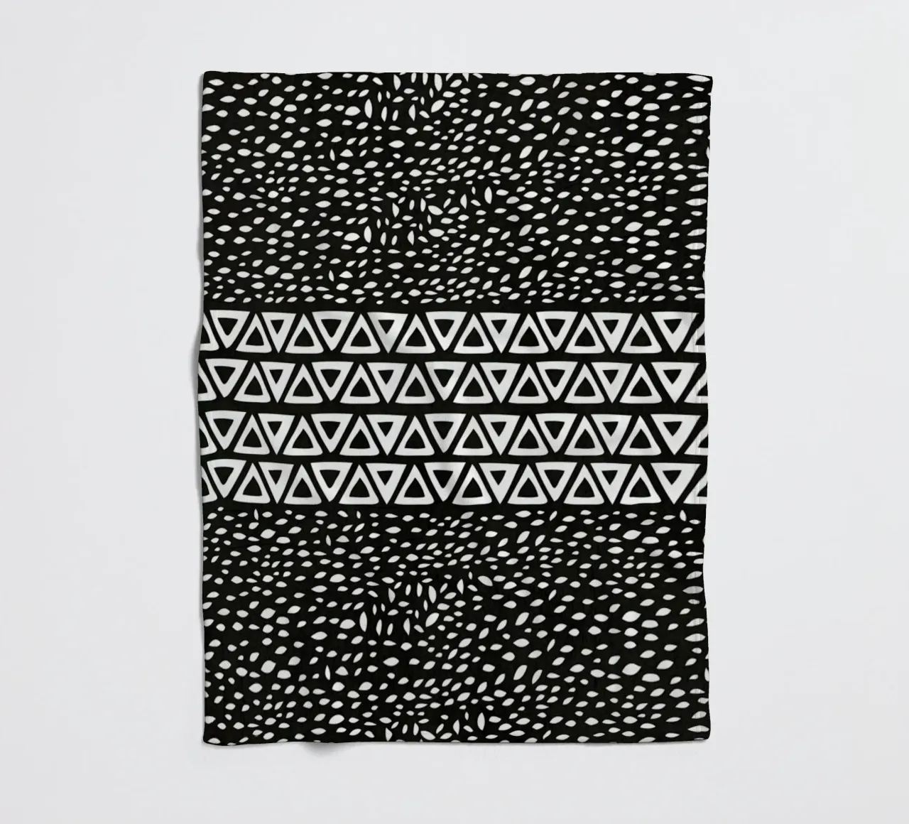 Wind Night Path fleecedeken van Pom Graphic Design