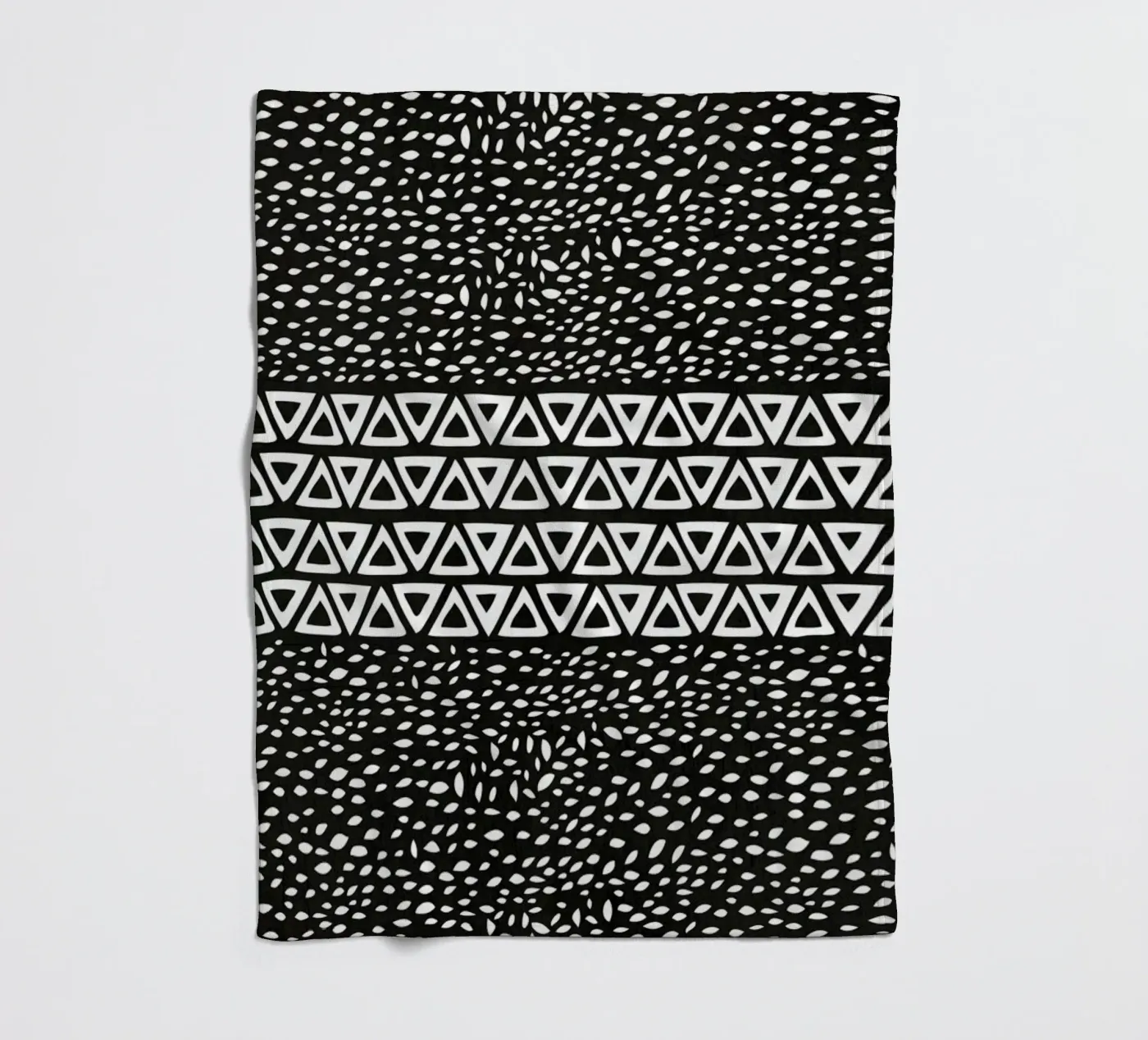 Wind Night Path fleecedeken van Pom Graphic Design