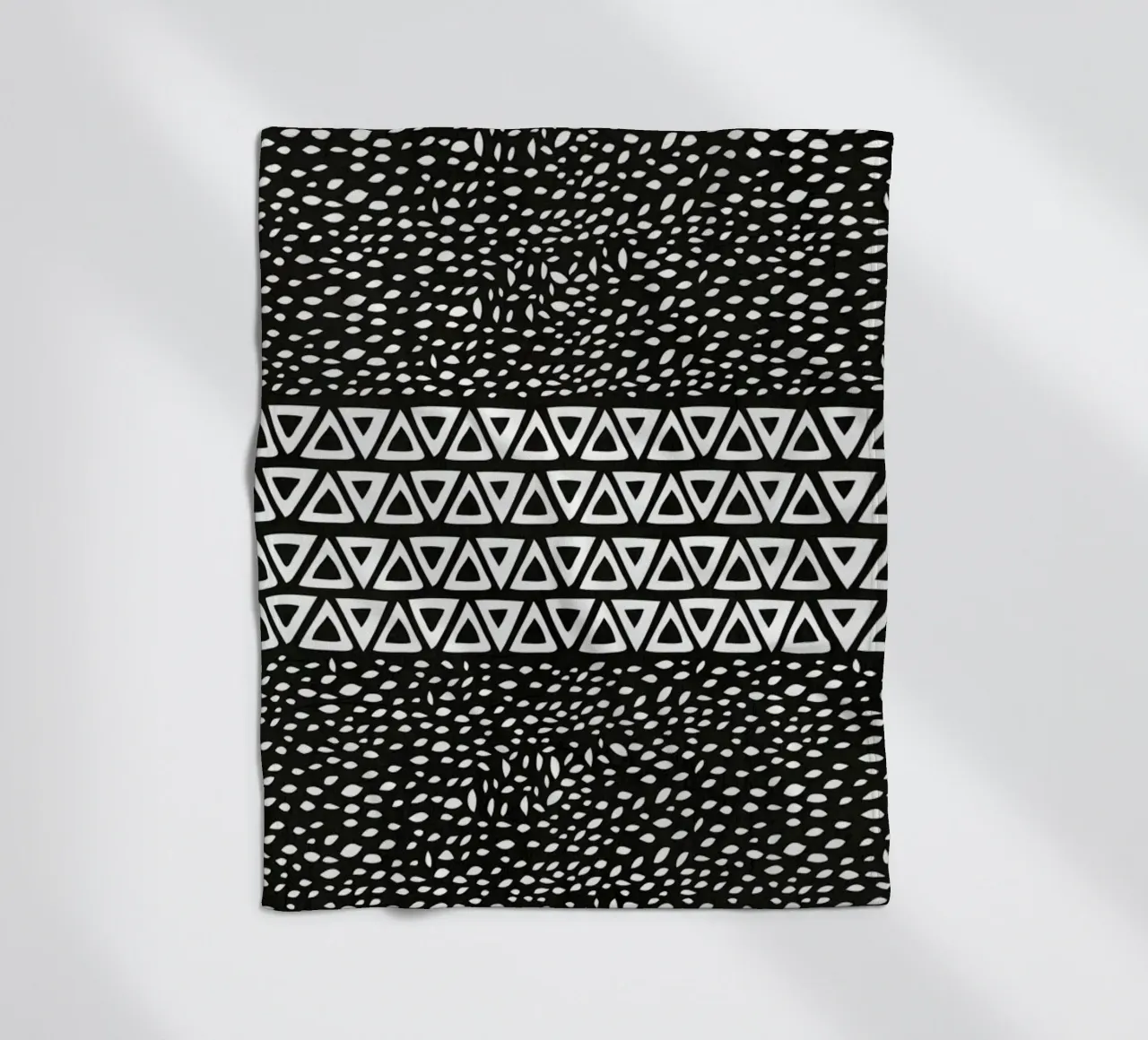 Wind Night Path fleecedeken van Pom Graphic Design