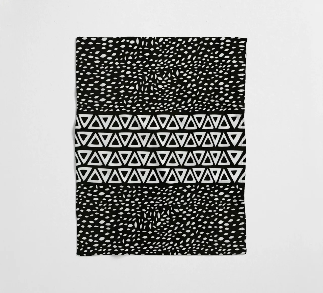 Wind Night Path fleecedeken van Pom Graphic Design