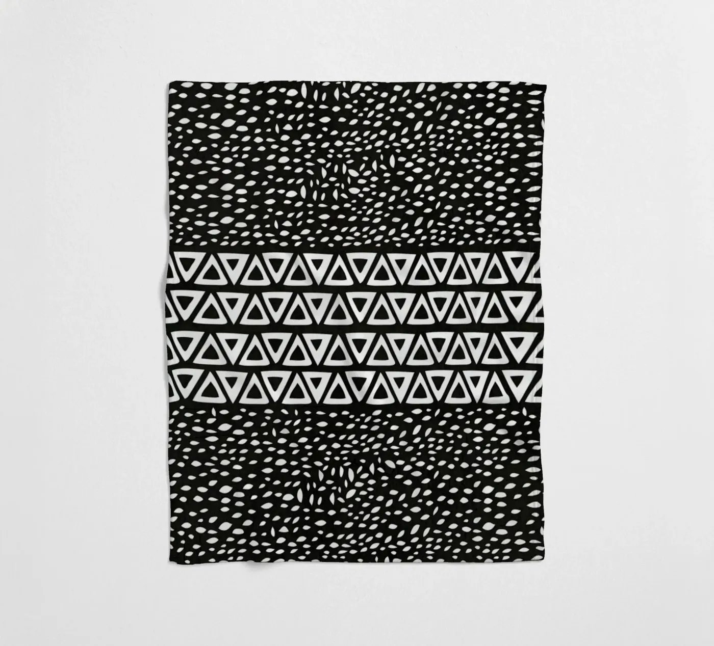 Wind Night Path fleecedeken van Pom Graphic Design