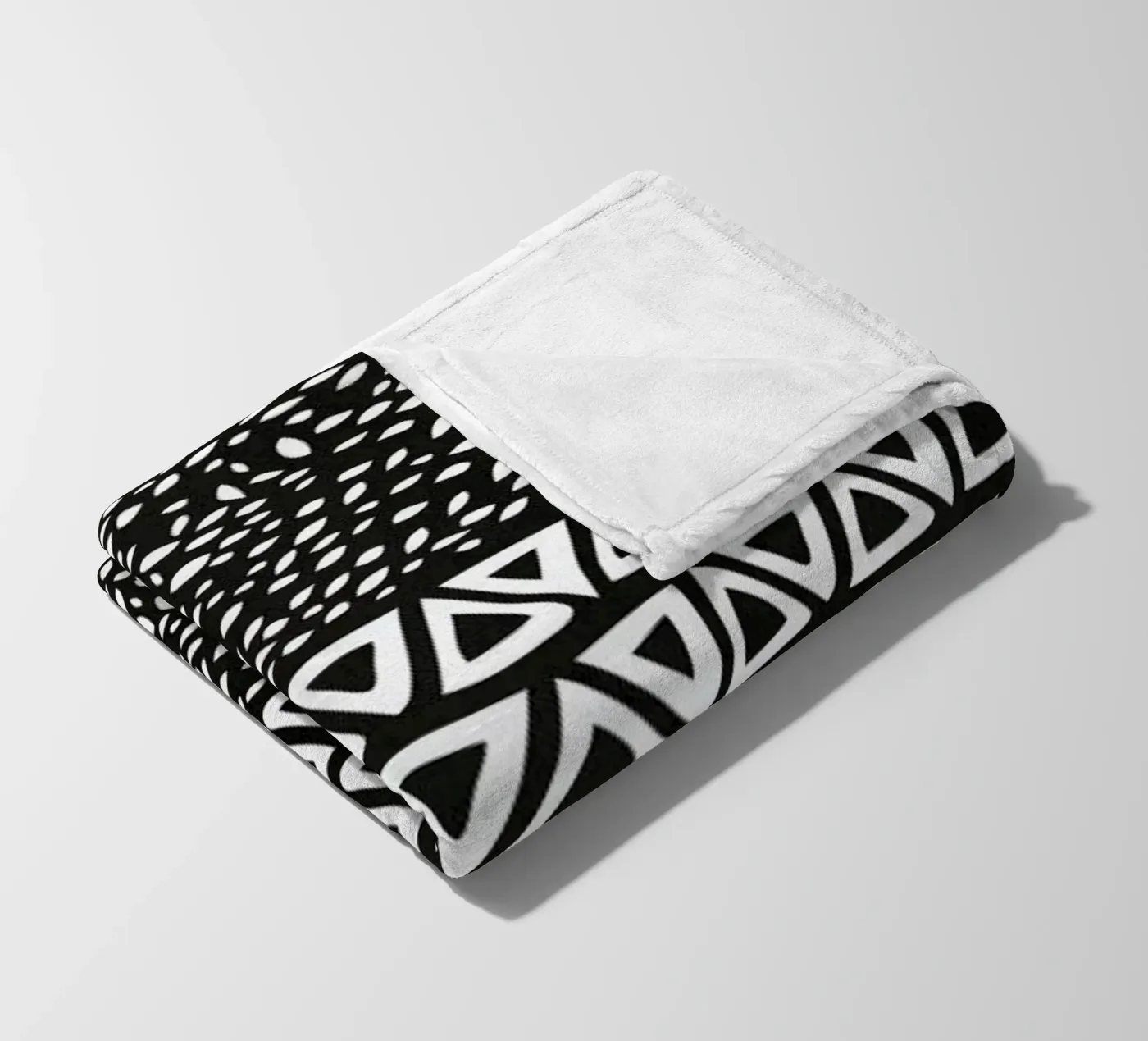 Wind Night Path fleece blanket by Pom Graphic Design