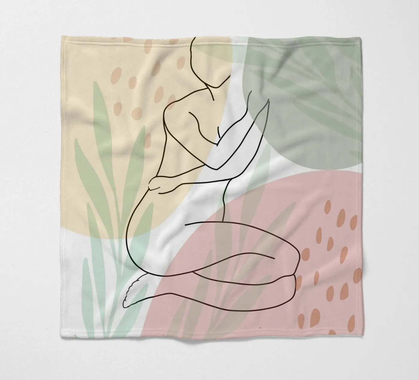 Stardust Frames plaid polaire de Mathudace Créas