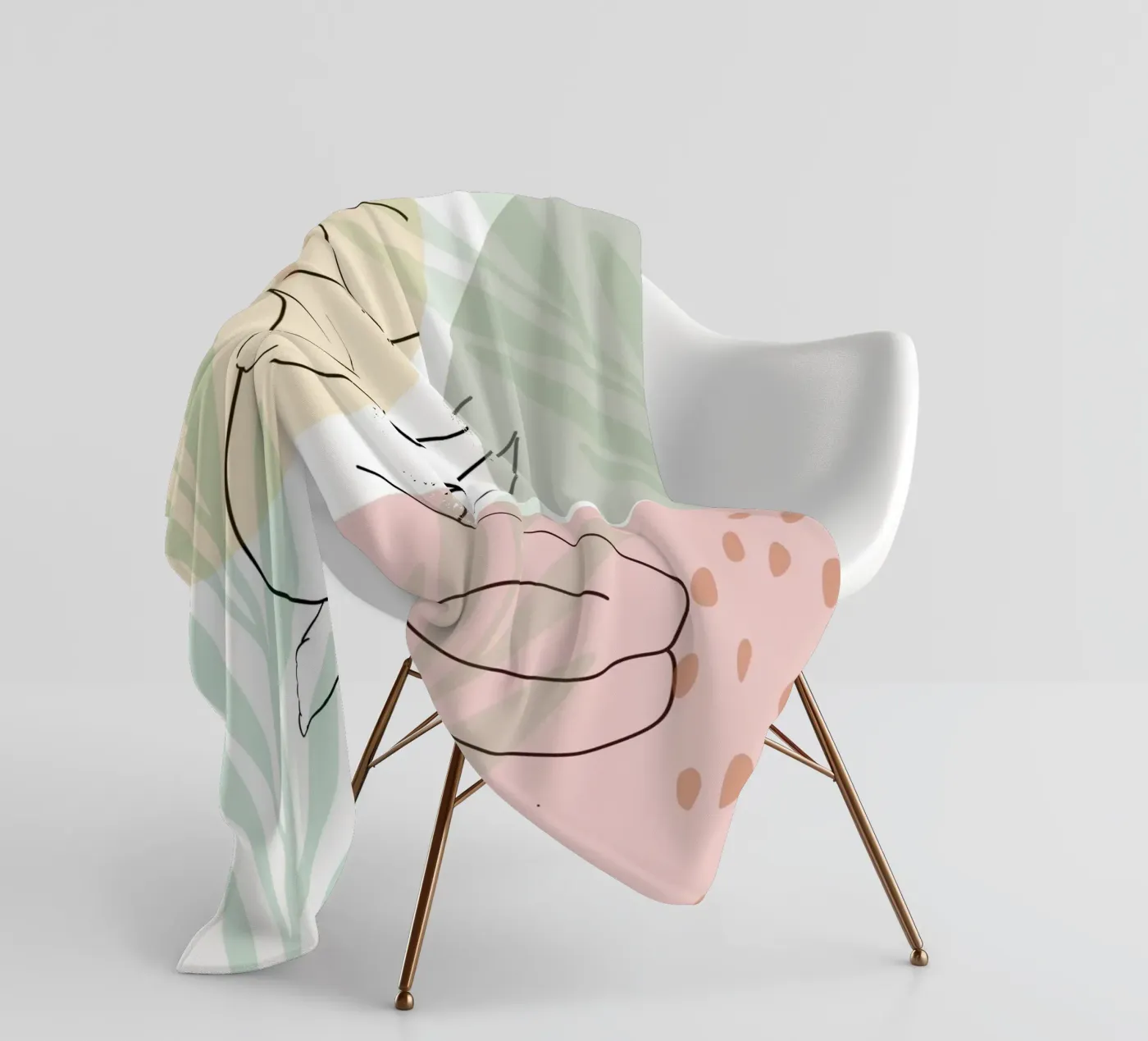 Stardust Frames plaid polaire de Mathudace Créas