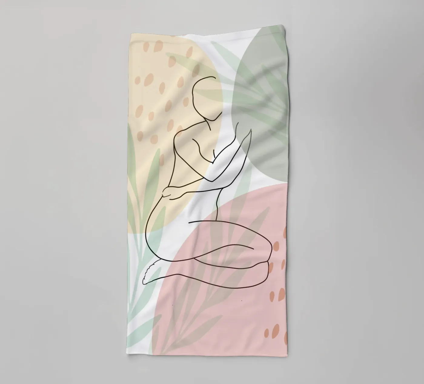 Stardust Frames towel by Mathudace Créas